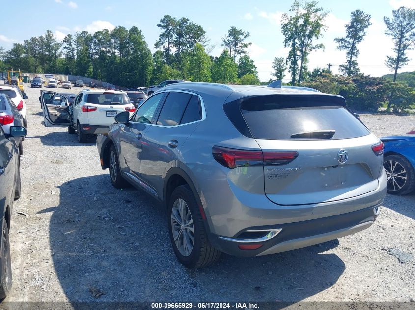 2023 Buick Envision Preferred Fwd VIN: LRBAZLR47PD033516 Lot: 39665929