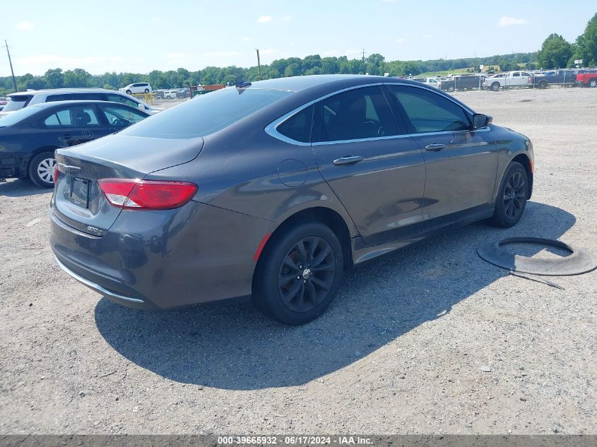 2015 Chrysler 200 C VIN: 1C3CCCCB8FN718981 Lot: 39665932