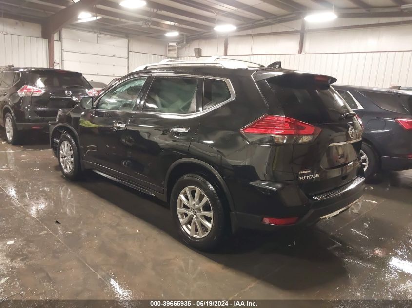 2017 Nissan Rogue Sv VIN: JN8AT2MV0HW015608 Lot: 39665935