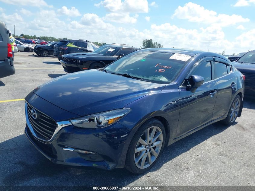 2018 Mazda Mazda3 Grand Touring VIN: 3MZBN1W34JM250354 Lot: 39665937