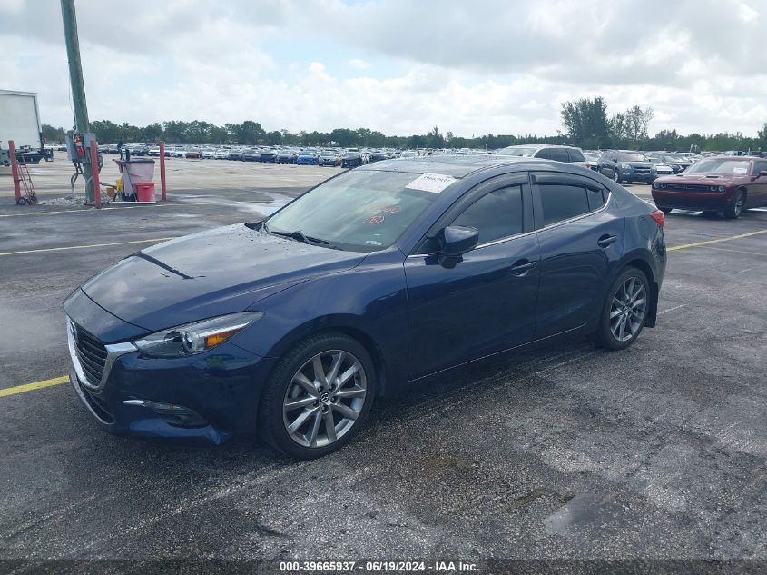 2018 Mazda Mazda3 Grand Touring VIN: 3MZBN1W34JM250354 Lot: 39665937