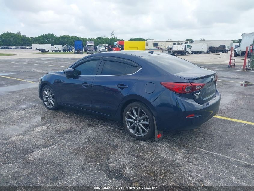 2018 Mazda Mazda3 Grand Touring VIN: 3MZBN1W34JM250354 Lot: 39665937