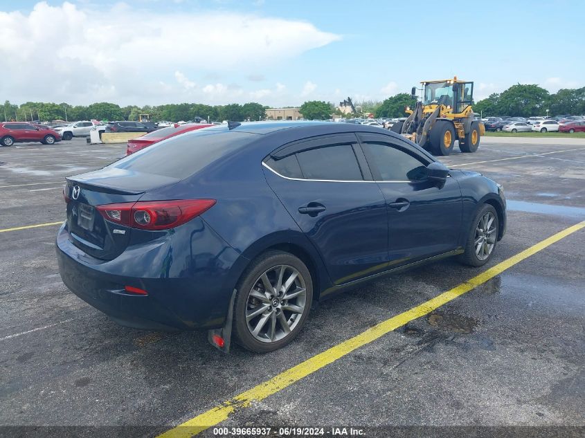 2018 Mazda Mazda3 Grand Touring VIN: 3MZBN1W34JM250354 Lot: 39665937