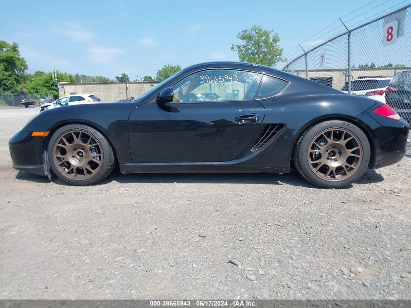 2009 Porsche Cayman VIN: WP0AA29899U760360 Lot: 39665943