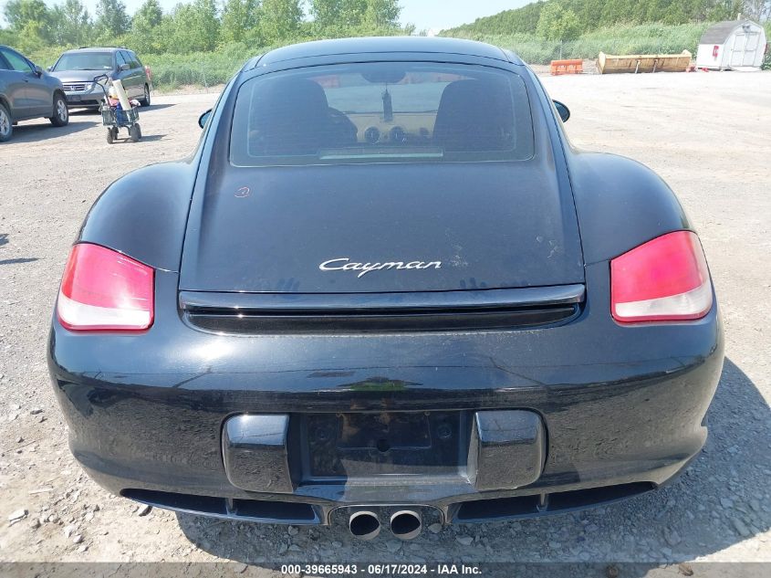 2009 Porsche Cayman VIN: WP0AA29899U760360 Lot: 39665943