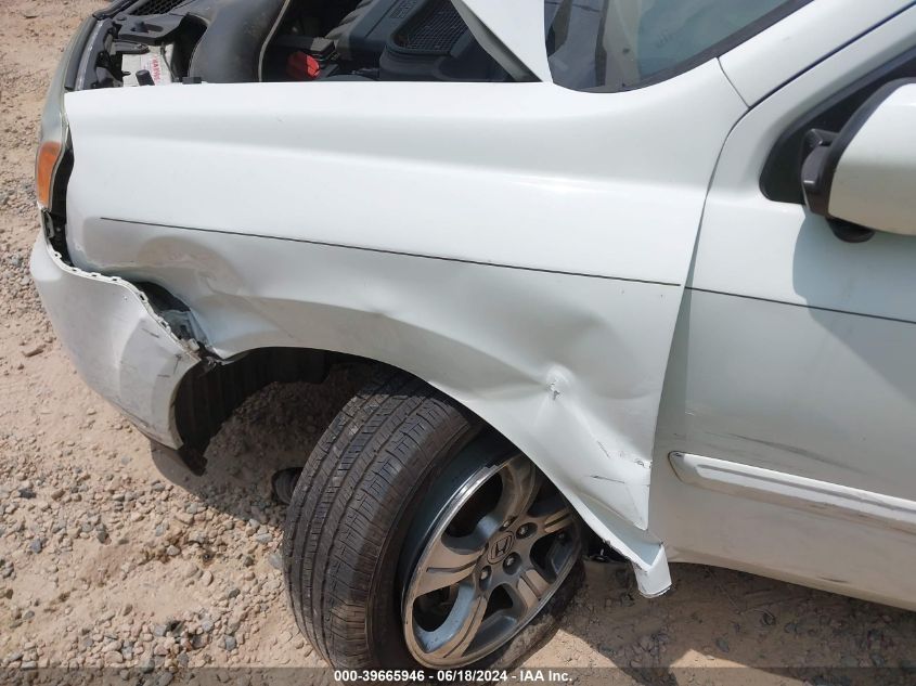 2012 Honda Pilot Ex-L VIN: 5FNYF3H67CB017248 Lot: 39665946