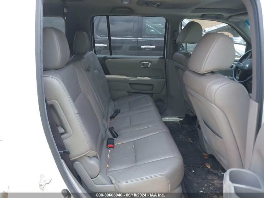 2012 Honda Pilot Ex-L VIN: 5FNYF3H67CB017248 Lot: 39665946