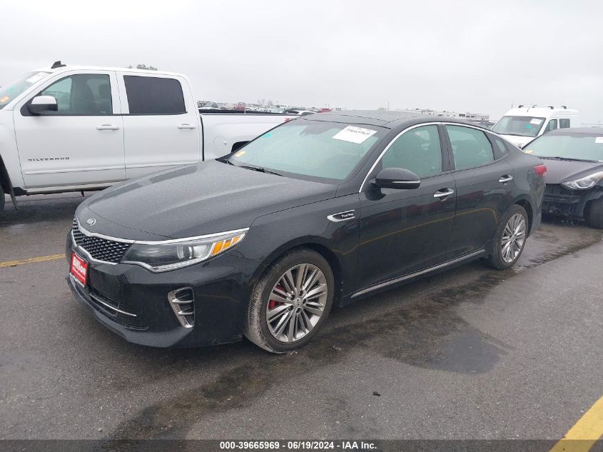 2016 KIA OPTIMA SXL TURBO - 5XXGV4L27GG120777