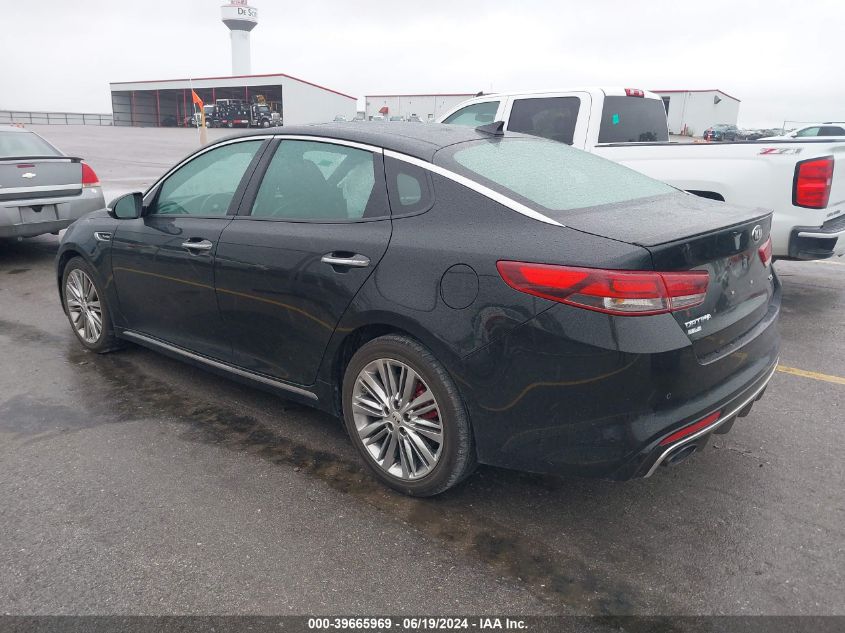 2016 KIA OPTIMA SXL TURBO - 5XXGV4L27GG120777