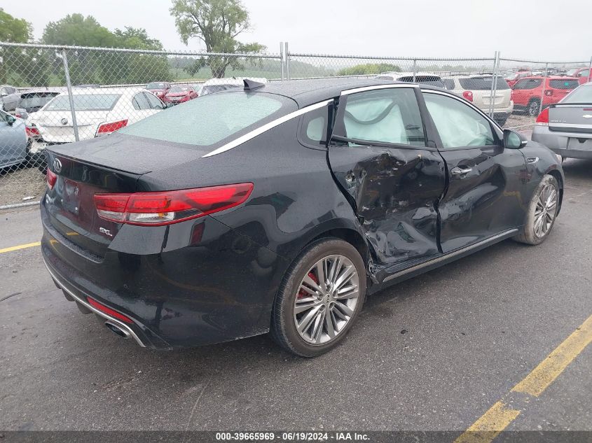 2016 KIA OPTIMA SXL TURBO - 5XXGV4L27GG120777