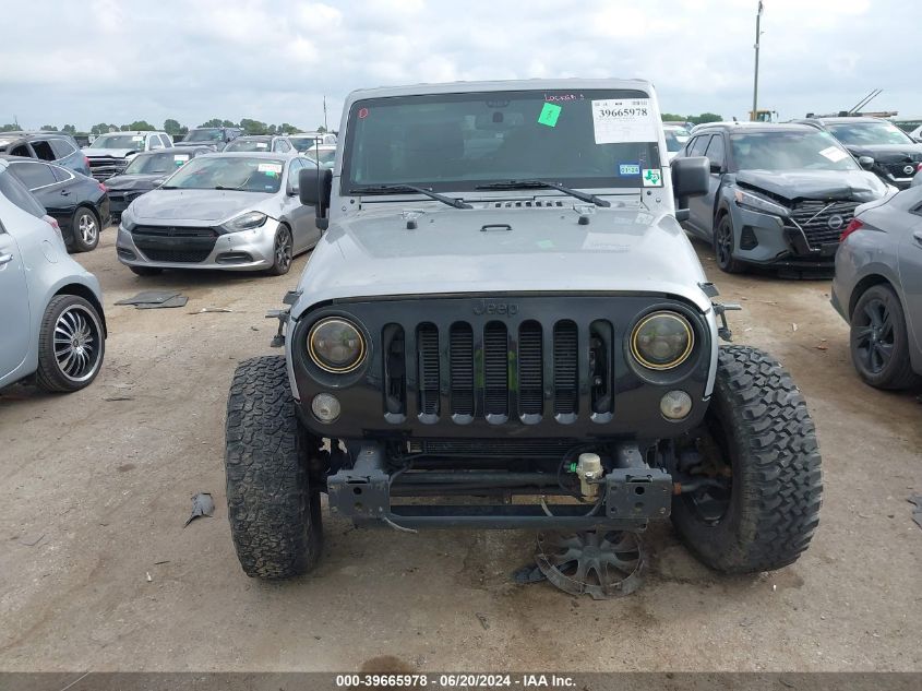 2018 Jeep Wrangler Jk Unlimited Willy Wheeler W 4X4 VIN: 1C4BJWDG2JL848588 Lot: 39665978