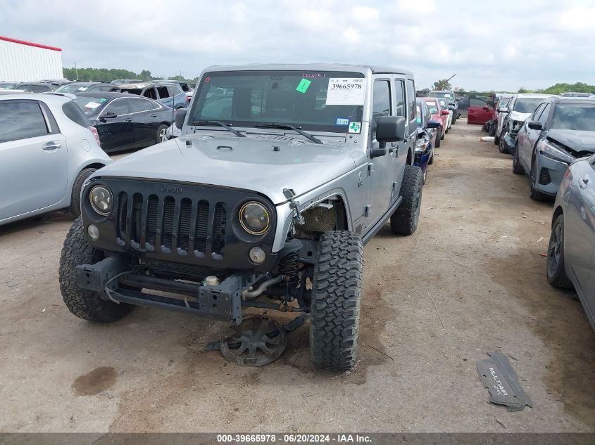 2018 Jeep Wrangler Jk Unlimited Willy Wheeler W 4X4 VIN: 1C4BJWDG2JL848588 Lot: 39665978