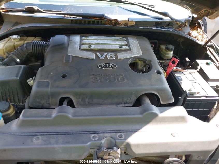 2005 Kia Sorento Ex/Lx VIN: KNDJD733X55423282 Lot: 39665983