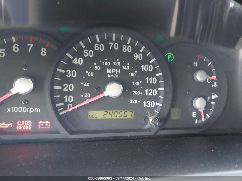 2005 Kia Sorento Ex/Lx VIN: KNDJD733X55423282 Lot: 39665983