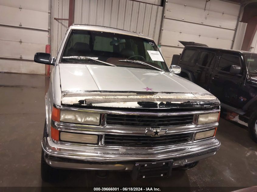 1996 Chevrolet Tahoe K1500 VIN: 1GNEK13R3TJ315624 Lot: 39666001