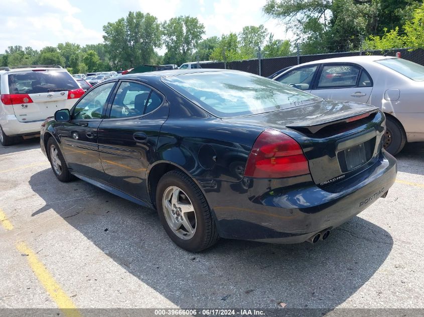 2004 Pontiac Grand Prix Gt2 VIN: 2G2WS522241344511 Lot: 39666006