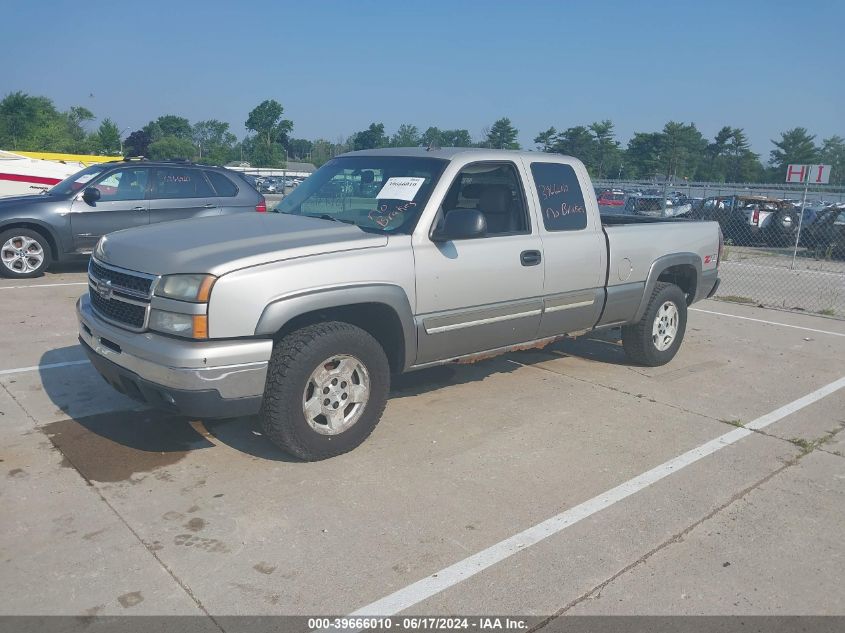 2006 Chevrolet Silverado 1500 Lt3 VIN: 1GCEK19B56Z267889 Lot: 39666010