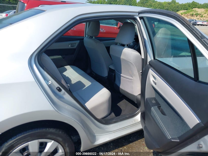 2016 Toyota Corolla Le VIN: 2T1BURHE2GC614582 Lot: 39666022