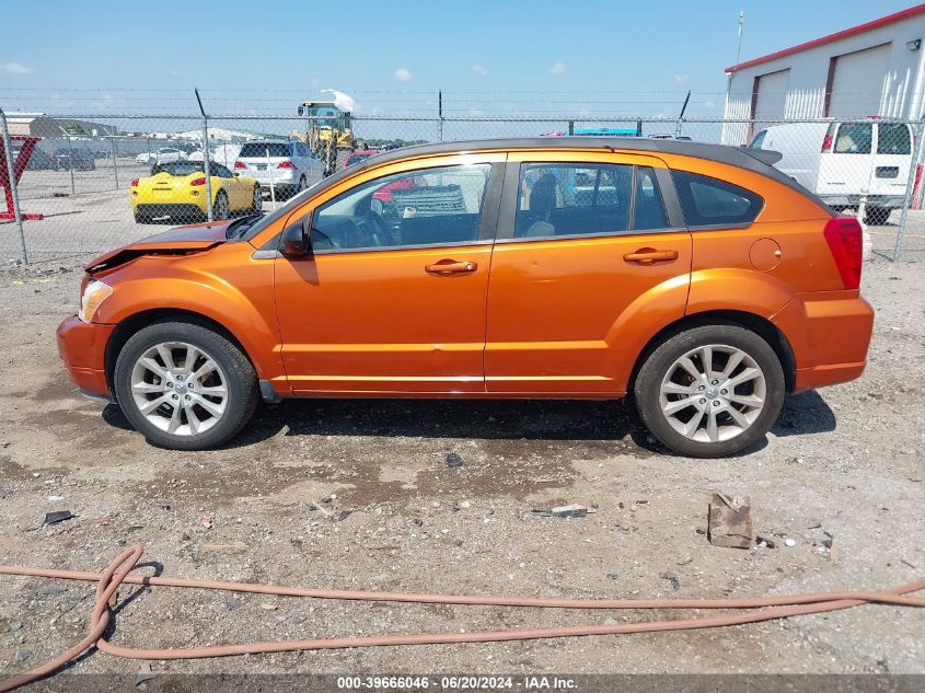 2011 Dodge Caliber Heat VIN: 1B3CB5HA9BD190928 Lot: 39666046