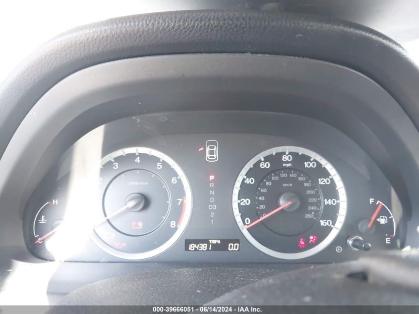 2011 Honda Accord 2.4 Se VIN: 1HGCP2F61BA126642 Lot: 39666051