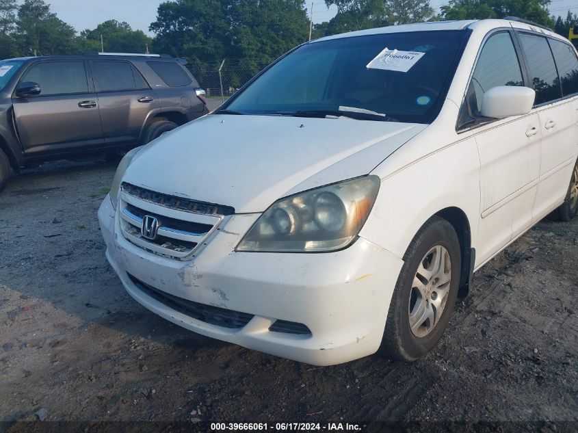 2007 Honda Odyssey Ex-L VIN: 5FNRL38697B427696 Lot: 39666061