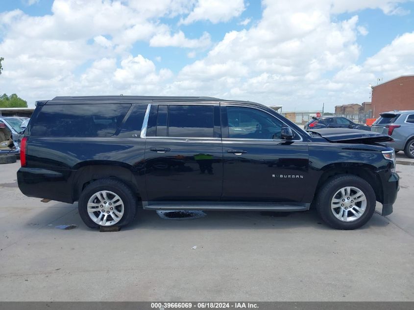 2015 Chevrolet Suburban 1500 Ls VIN: 1GNSCHEC7FR644351 Lot: 39666069