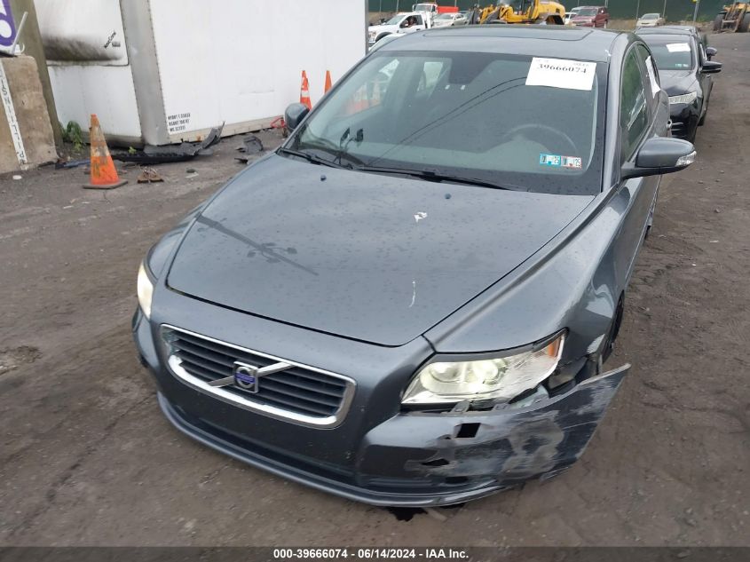 2009 Volvo S40 2.4I VIN: YV1MS390892430399 Lot: 39666074