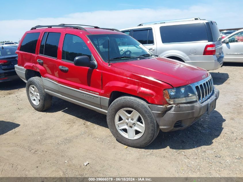 2002 Jeep Grand Cherokee Laredo VIN: 1J4GW48S12C164234 Lot: 39666079