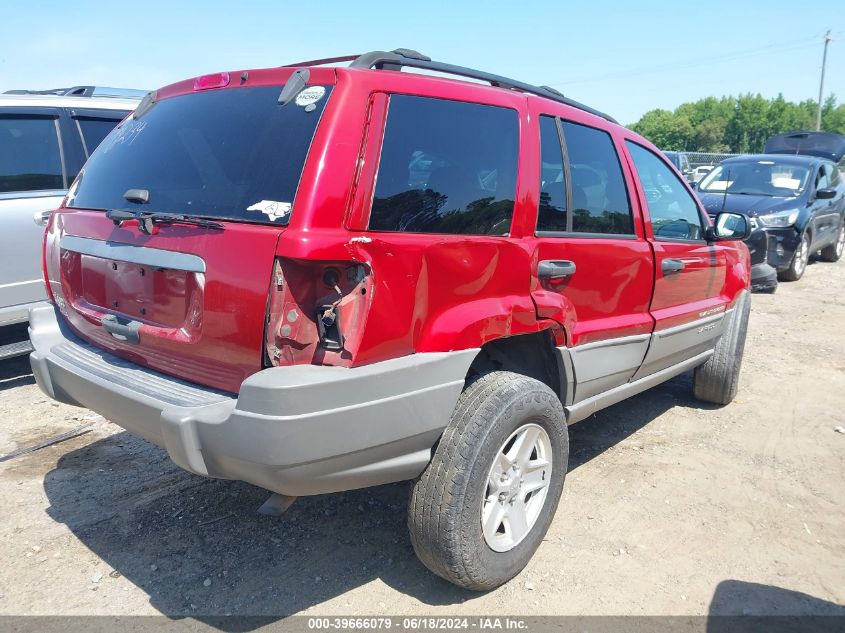 2002 Jeep Grand Cherokee Laredo VIN: 1J4GW48S12C164234 Lot: 39666079