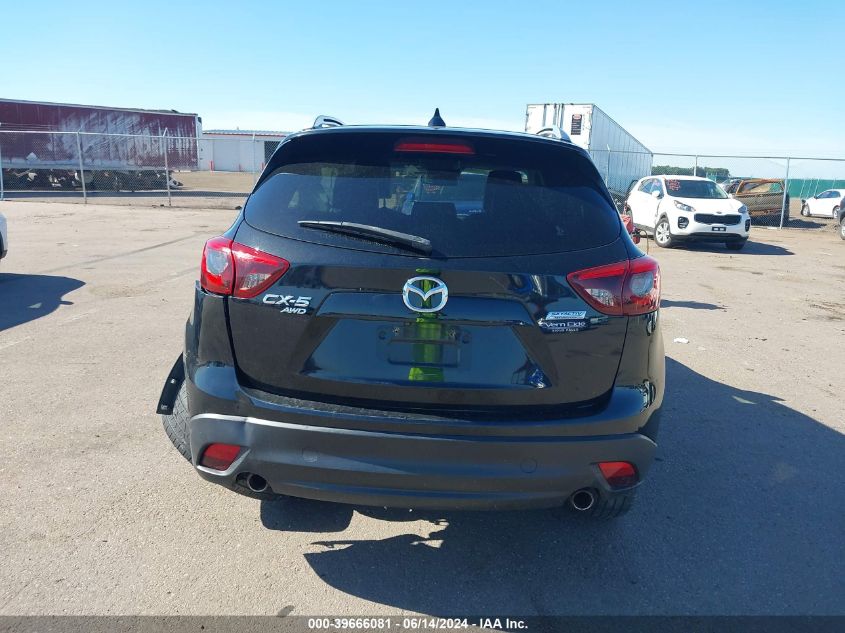 2016 Mazda Cx-5 Grand Touring VIN: JM3KE4DY2G0691972 Lot: 39666081