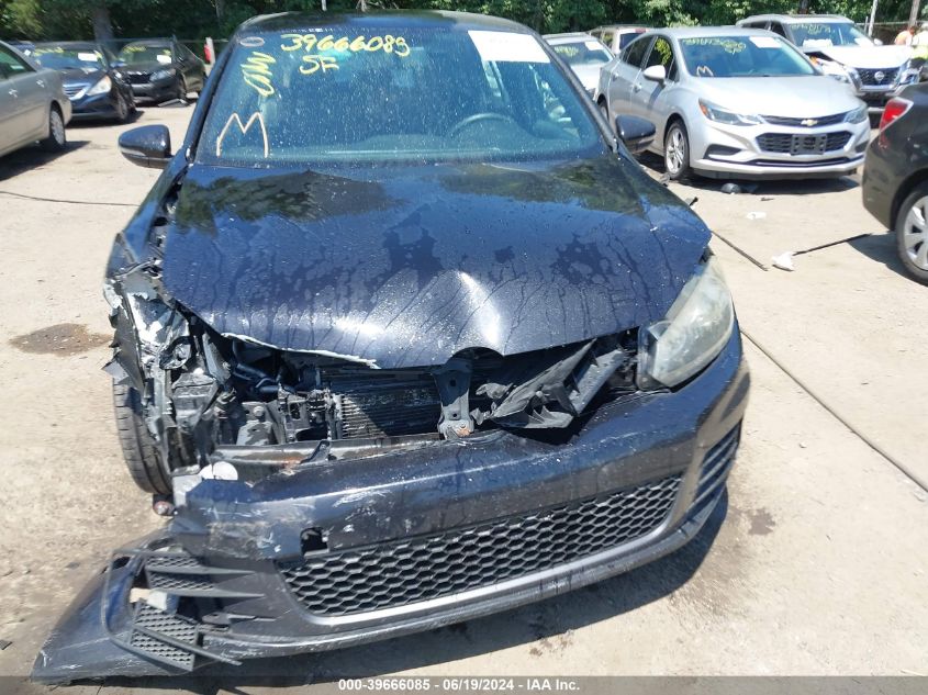 2012 Volkswagen Gti 4-Door VIN: WVWHV7AJ1CW168414 Lot: 39666085