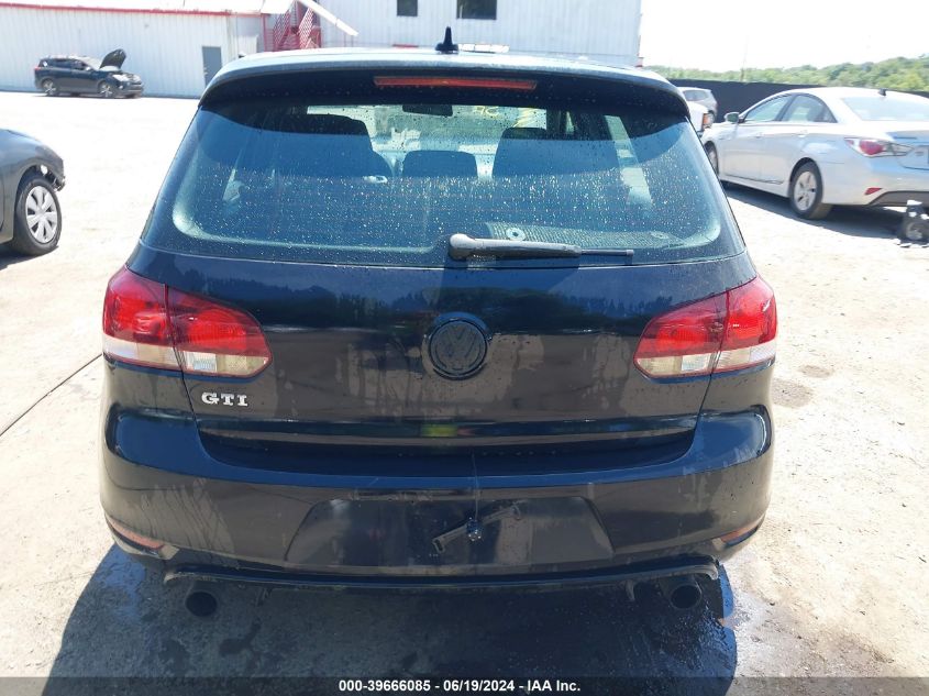 2012 Volkswagen Gti 4-Door VIN: WVWHV7AJ1CW168414 Lot: 39666085