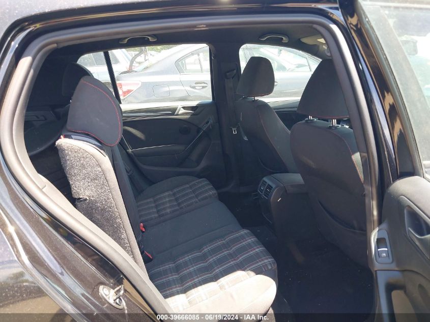 2012 Volkswagen Gti 4-Door VIN: WVWHV7AJ1CW168414 Lot: 39666085