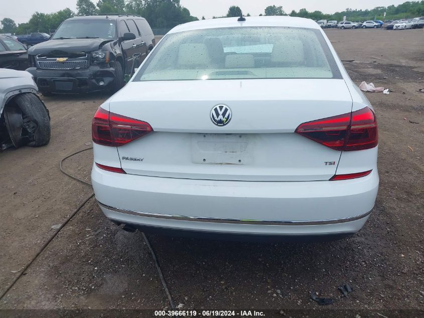 2019 Volkswagen Passat 2.0T Wolfsburg Edition VIN: 1VWLA7A3XKC005796 Lot: 39666119