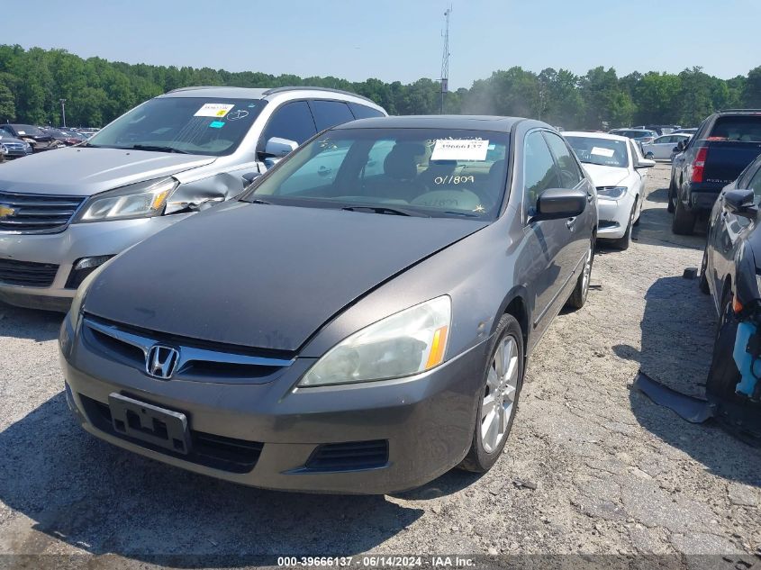 2007 Honda Accord 3.0 Ex VIN: 1HGCM66857A011809 Lot: 39666137