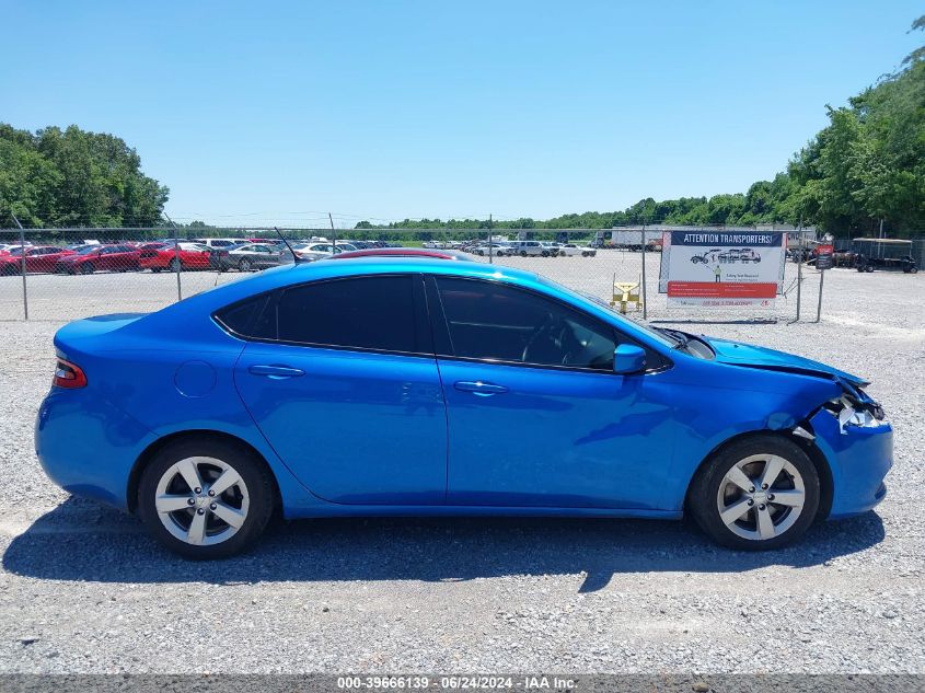 2015 Dodge Dart Sxt VIN: 1C3CDFBB0FD374147 Lot: 39666139