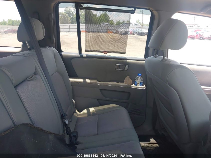 2011 Honda Pilot Ex VIN: 5FNYF4H47BB051323 Lot: 39666142