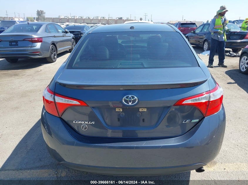 2015 Toyota Corolla Le Eco Premium VIN: 5YFBPRHE1FP287453 Lot: 39666161