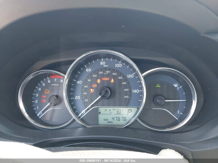 2015 Toyota Corolla Le Eco Premium VIN: 5YFBPRHE1FP287453 Lot: 39666161