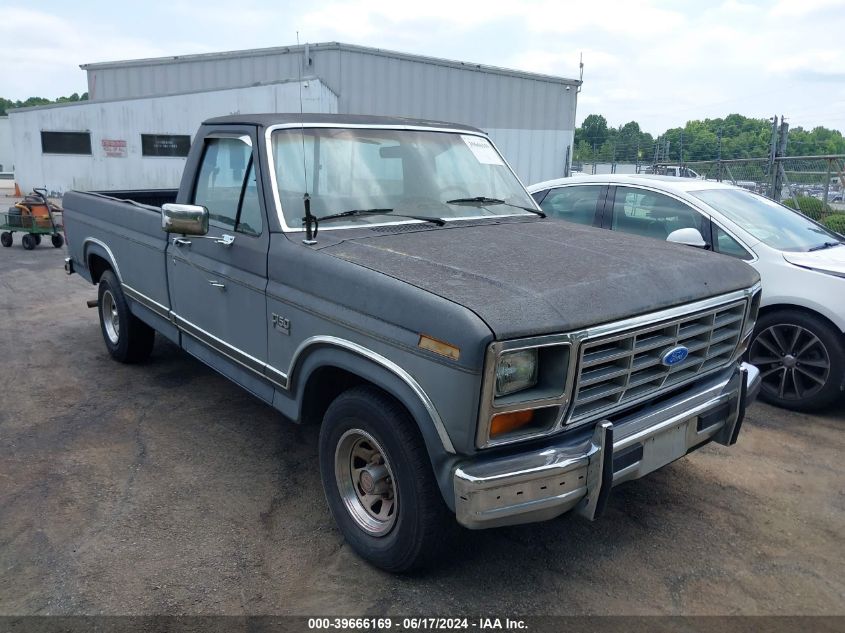 1986 Ford F150 VIN: 1FTCF15N0GNA62050 Lot: 39666169