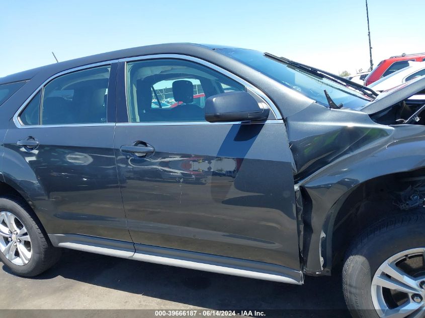 2013 Chevrolet Equinox Ls VIN: 2GNALBEK1D6367981 Lot: 39666187