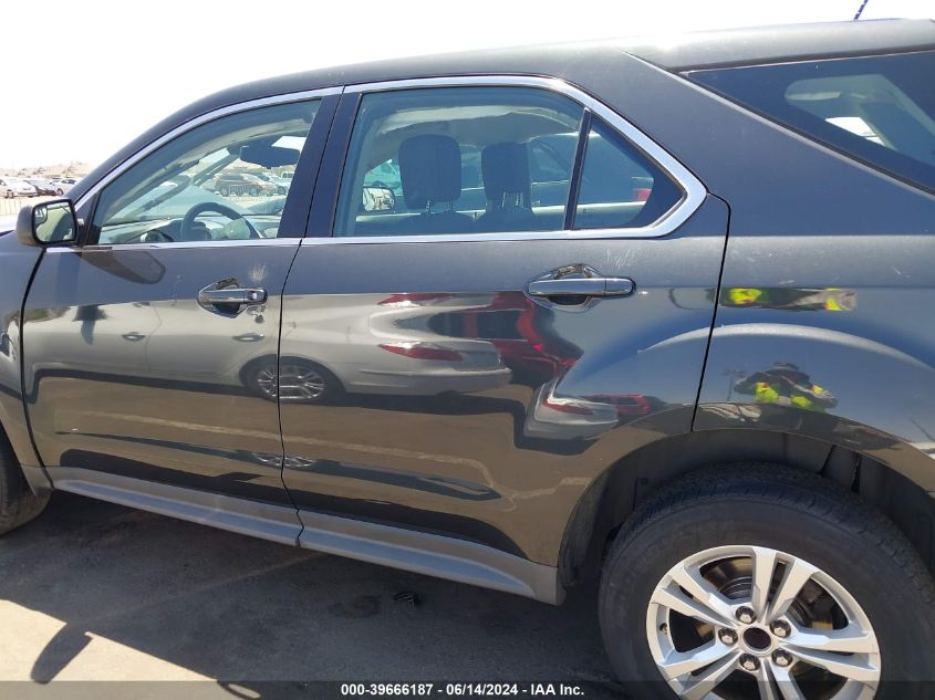 2013 Chevrolet Equinox Ls VIN: 2GNALBEK1D6367981 Lot: 39666187