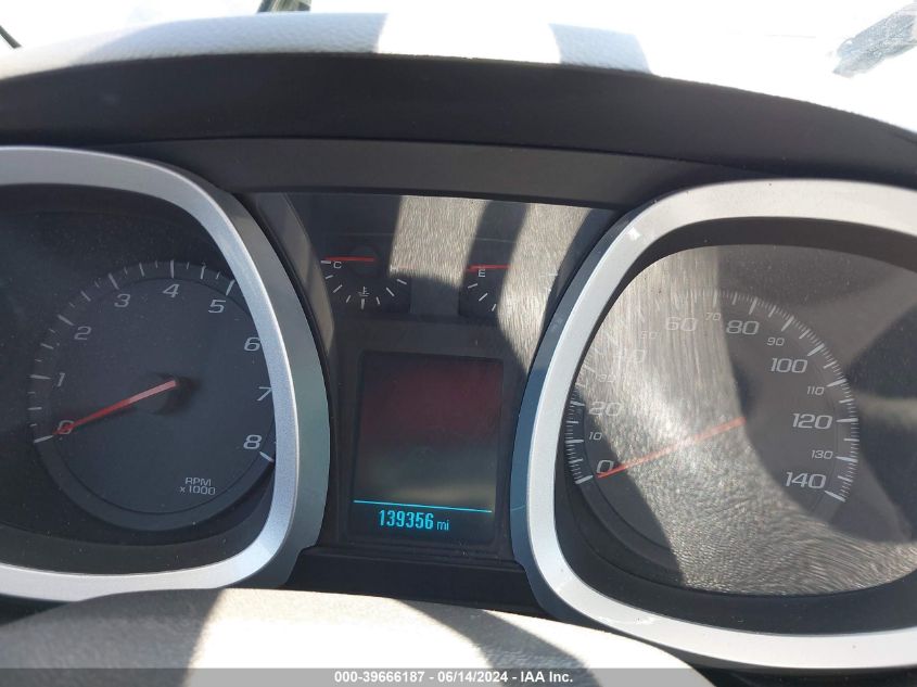 2013 Chevrolet Equinox Ls VIN: 2GNALBEK1D6367981 Lot: 39666187