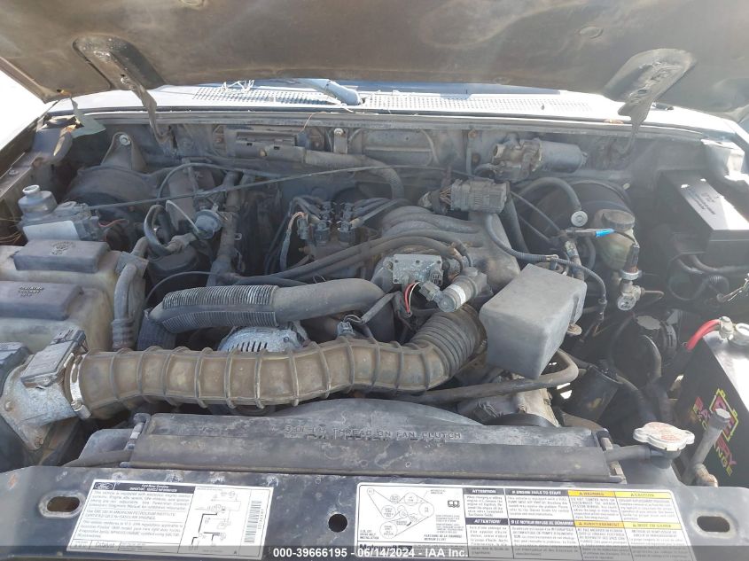 1998 Ford Ranger Splash/Xl/Xlt VIN: 1FTYR10U5WUB04437 Lot: 39666195