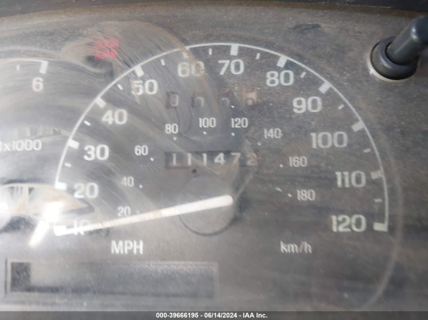 1998 Ford Ranger Splash/Xl/Xlt VIN: 1FTYR10U5WUB04437 Lot: 39666195