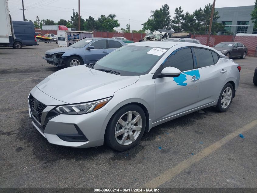 2021 Nissan Sentra S Xtronic Cvt VIN: 3N1AB8BV7MY244961 Lot: 39666214