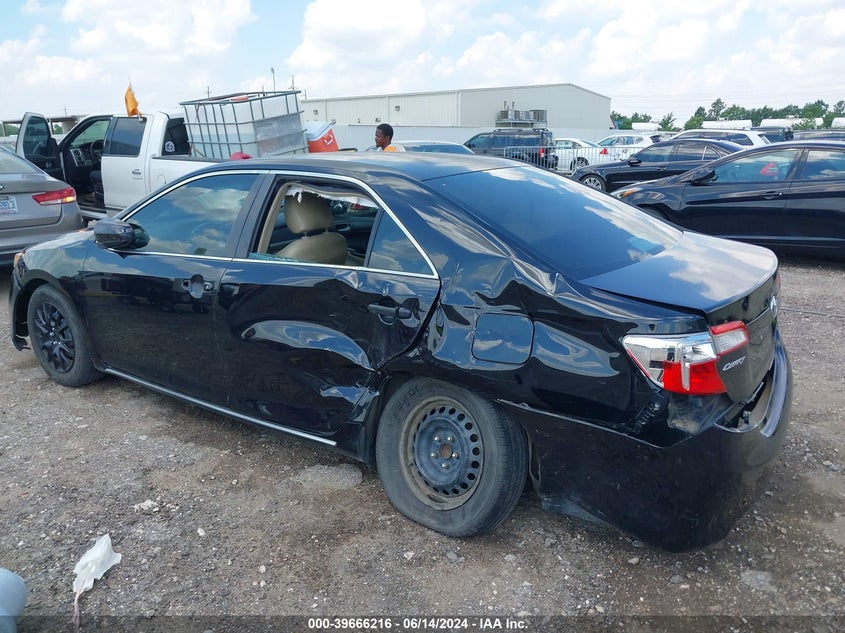 2012 Toyota Camry Le VIN: 4T4BF1FK3CR212895 Lot: 39666216