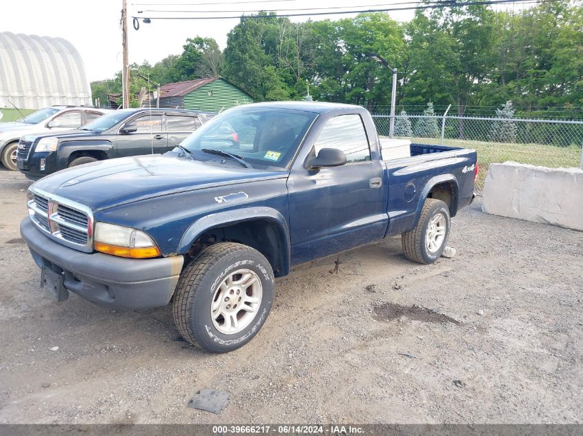 1D7GG16K14S534018 | 2004 DODGE DAKOTA