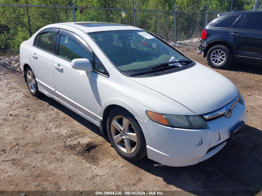 2008 Honda Civic Ex VIN: 1HGFA168X8L098914 Lot: 39666226