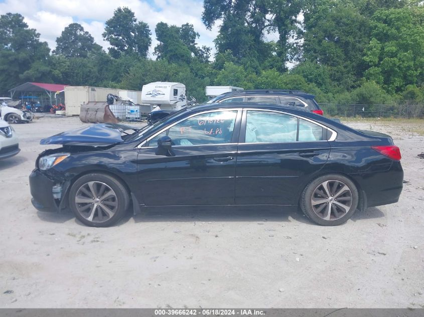 2017 Subaru Legacy 2.5I Limited VIN: 4S3BNAN68H3037904 Lot: 39666242